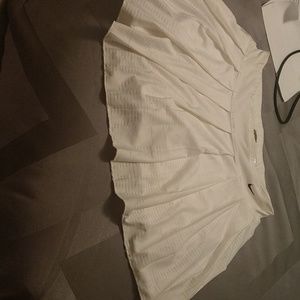 White Nike tennis skirt